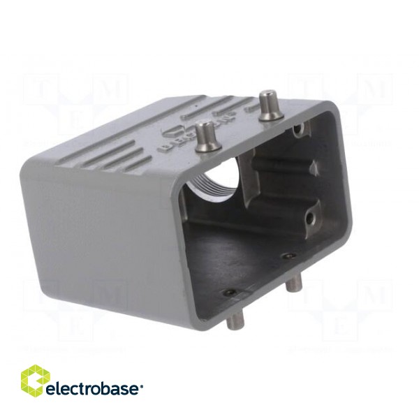 Enclosure: for HDC connectors | size D10B | for cable | angled | M25 image 8