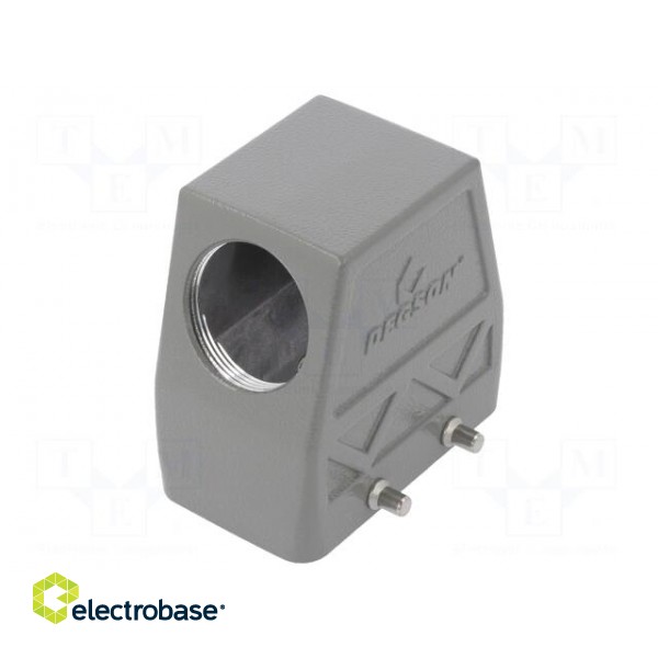 Enclosure: for HDC connectors | size D10B | for cable | angled | M32 image 1