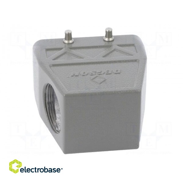 Enclosure: for HDC connectors | size D10B | for cable | angled | M32 image 5