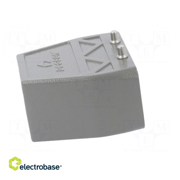 Enclosure: for HDC connectors | size D10B | for cable | angled | M32 image 7