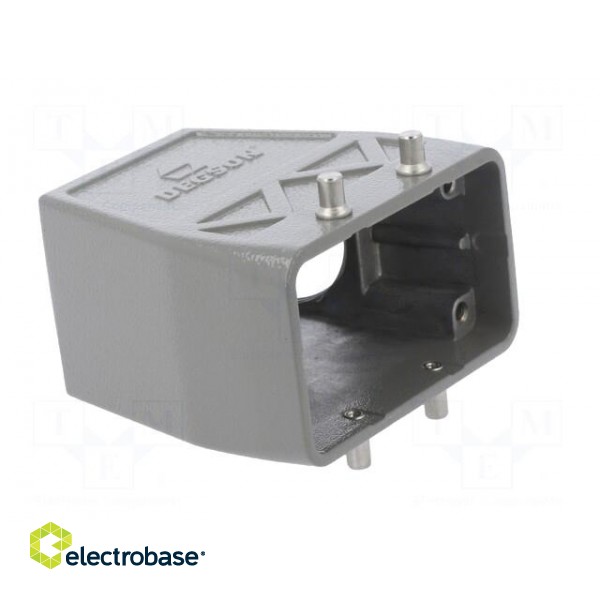 Enclosure: for HDC connectors | size D10B | for cable | angled | M32 image 8