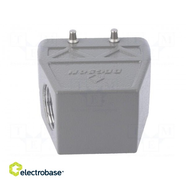 Enclosure: for HDC connectors | size D10B | for cable | angled | PG21 paveikslėlis 5
