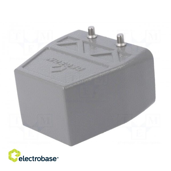 Enclosure: for HDC connectors | size D10B | for cable | angled | PG21 paveikslėlis 6