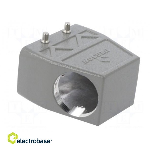 Enclosure: for HDC connectors | size D10B | for cable | angled | PG29 image 4