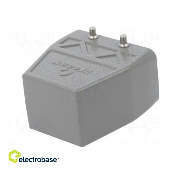 Enclosure: for HDC connectors | size D10B | for cable | angled | PG29 image 6