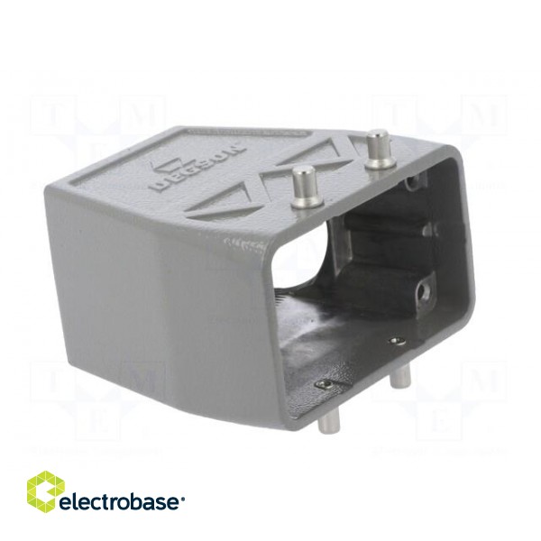 Enclosure: for HDC connectors | size D10B | for cable | angled | PG29 image 8