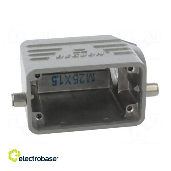 Enclosure: for HDC connectors | size D10B | for cable | for latch paveikslėlis 7