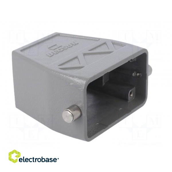 Enclosure: for HDC connectors | size D10B | for cable | for latch paveikslėlis 8