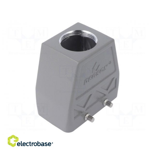 Enclosure: for HDC connectors | size D10B | for cable | straight paveikslėlis 1