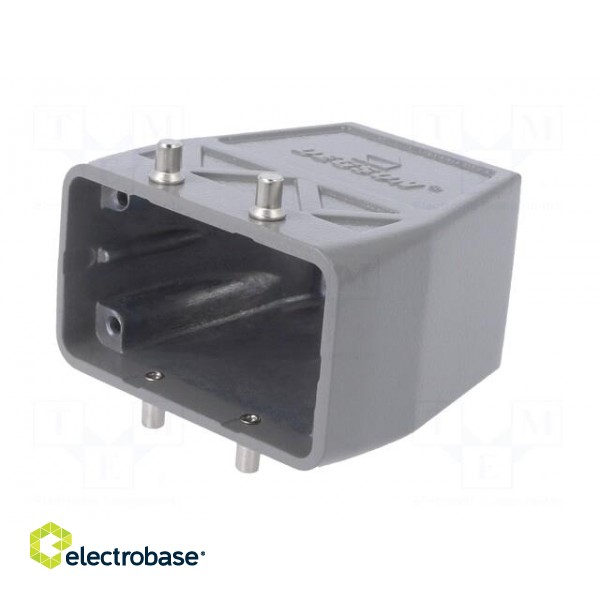 Enclosure: for HDC connectors | size D10B | for cable | straight paveikslėlis 2
