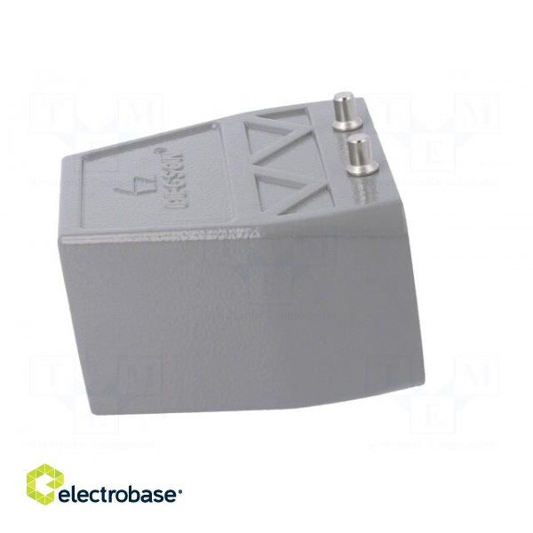 Enclosure: for HDC connectors | size D10B | for cable | straight фото 7