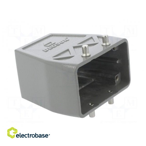 Enclosure: for HDC connectors | size D10B | for cable | straight image 8