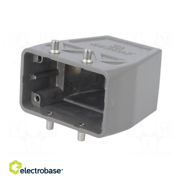 Enclosure: for HDC connectors | size D10B | for cable | straight image 2