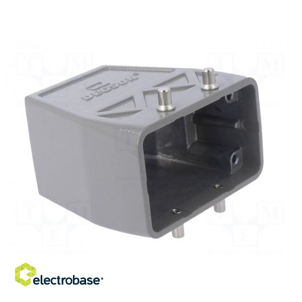 Enclosure: for HDC connectors | size D10B | for cable | straight image 8