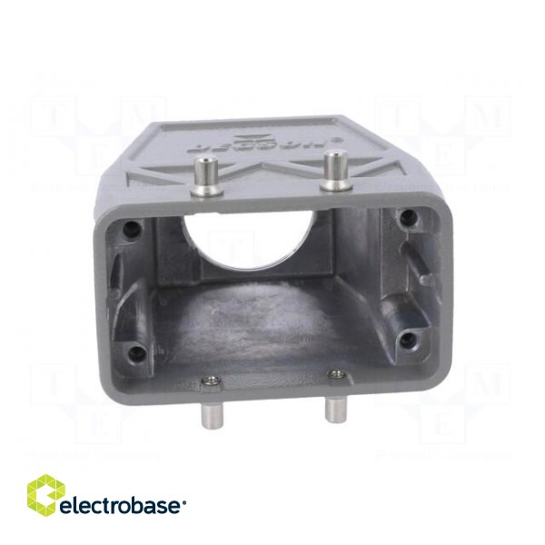 Enclosure: for HDC connectors | size D10B | for cable | straight paveikslėlis 9