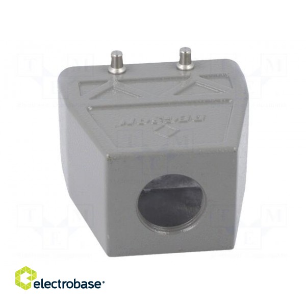 Enclosure: for HDC connectors | size D10B | for cable | straight image 5