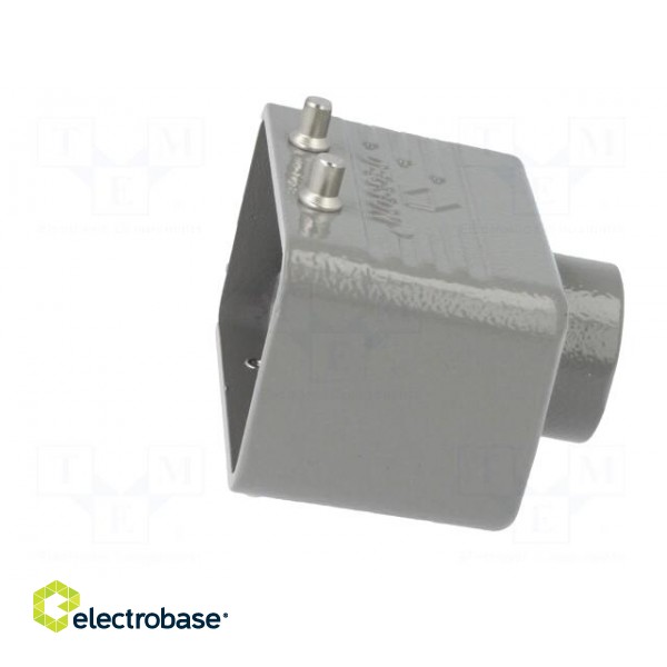 Enclosure: for HDC connectors | size D10B | for cable | straight image 3