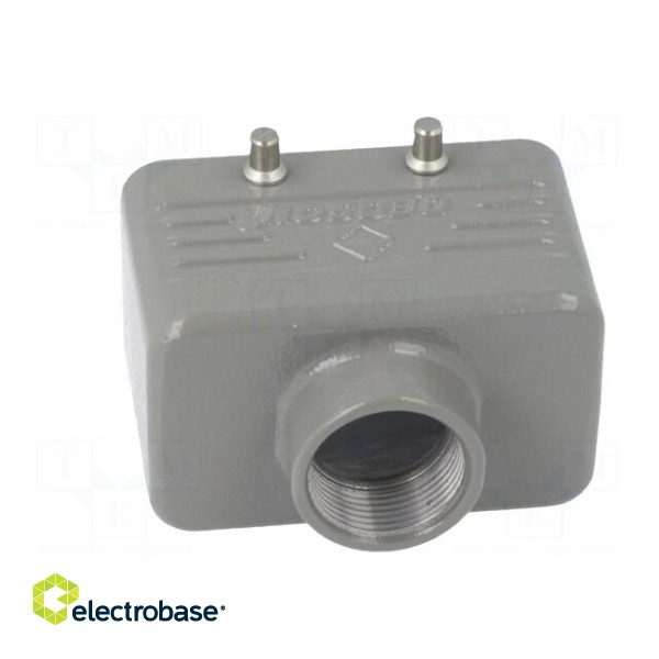 Enclosure: for HDC connectors | size D10B | for cable | straight image 5