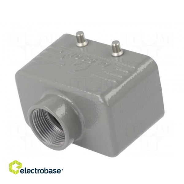 Enclosure: for HDC connectors | size D10B | for cable | straight image 6