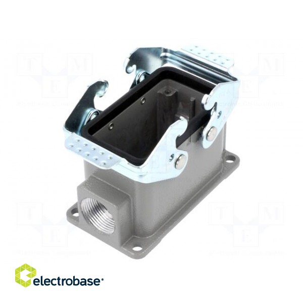 Enclosure: for HDC connectors | size D10B | with double latch image 1