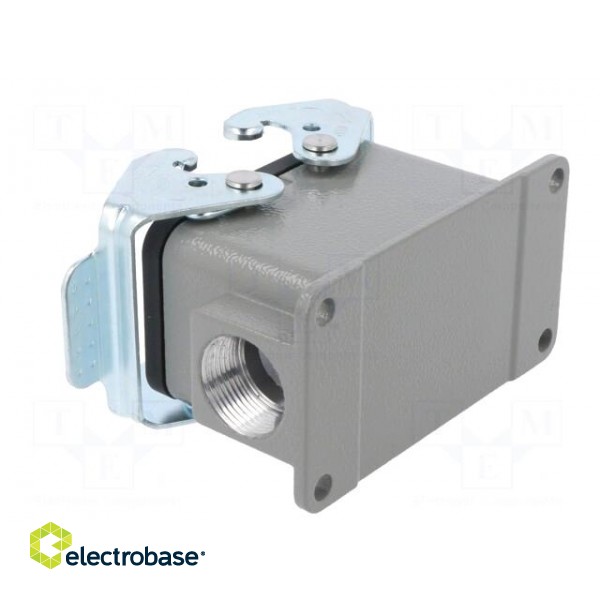 Enclosure: for HDC connectors | size D10B | with double latch image 4