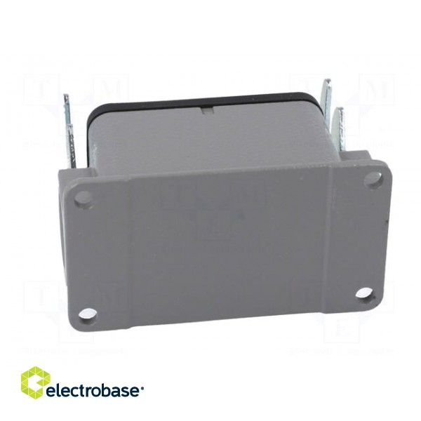 Enclosure: for HDC connectors | size D10B | with latch | angled image 5
