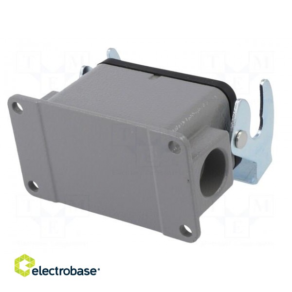 Enclosure: for HDC connectors | size D10B | with latch | angled image 6