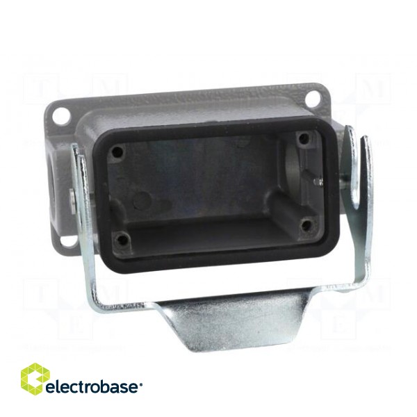 Enclosure: for HDC connectors | size D10B | with latch | angled image 9