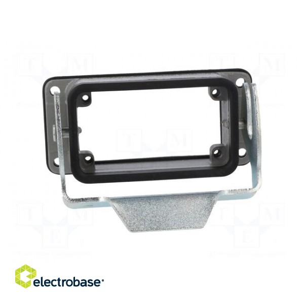 Enclosure: for HDC connectors | size D10B | with latch | straight image 9