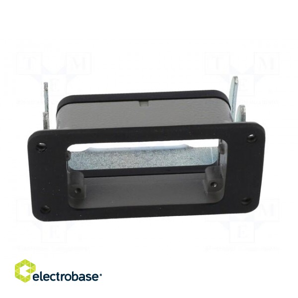 Enclosure: for HDC connectors | size D10B | with latch | straight image 5