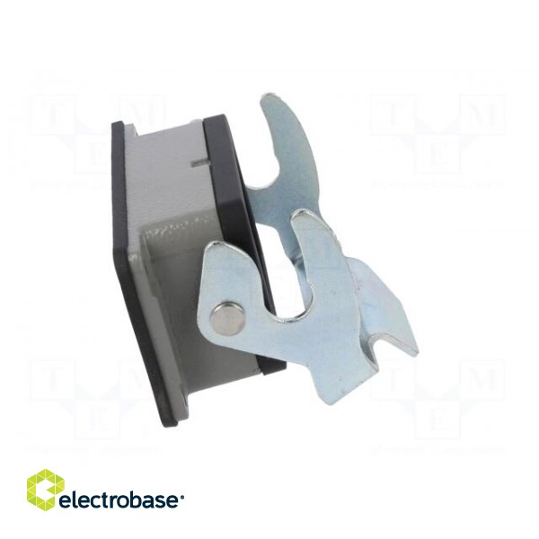 Enclosure: for HDC connectors | size D10B | with latch | straight image 7