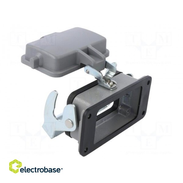Enclosure: for HDC connectors | size D10B | with latch | with cover фото 4