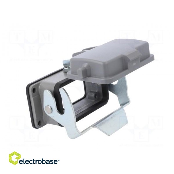 Enclosure: for HDC connectors | size D10B | with latch | with cover image 8