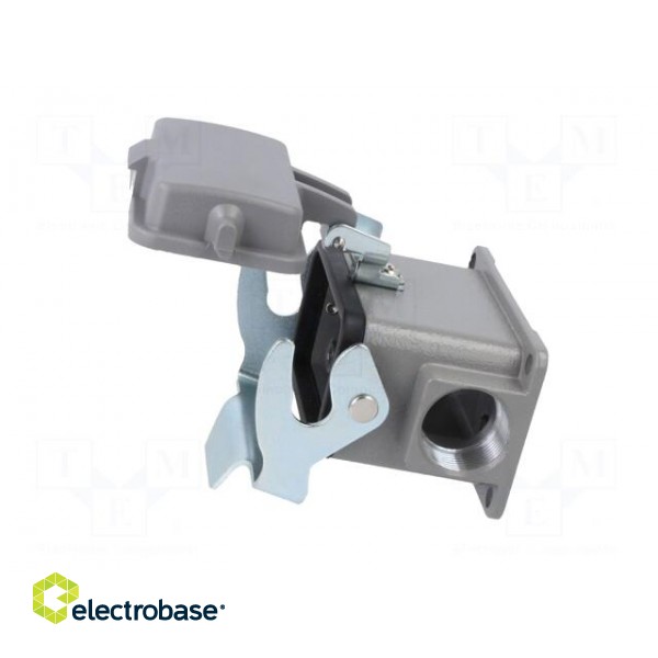 Enclosure: for HDC connectors | size D10B | with latch | with cover image 3