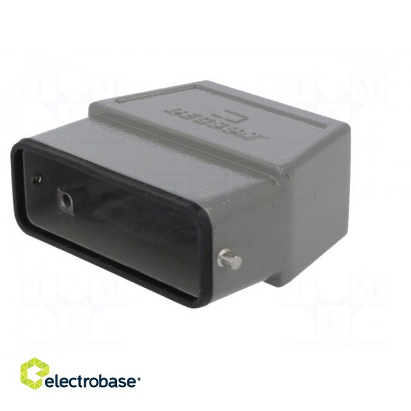 Enclosure: for HDC connectors | size D16A | for cable | for latch image 2