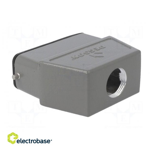 Enclosure: for HDC connectors | size D16A | for cable | for latch фото 4