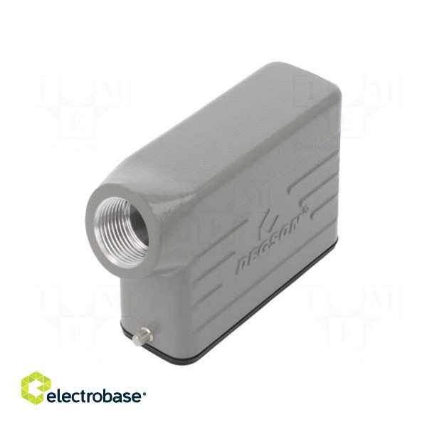 Enclosure: for HDC connectors | size D16A | for cable | for latch фото 1