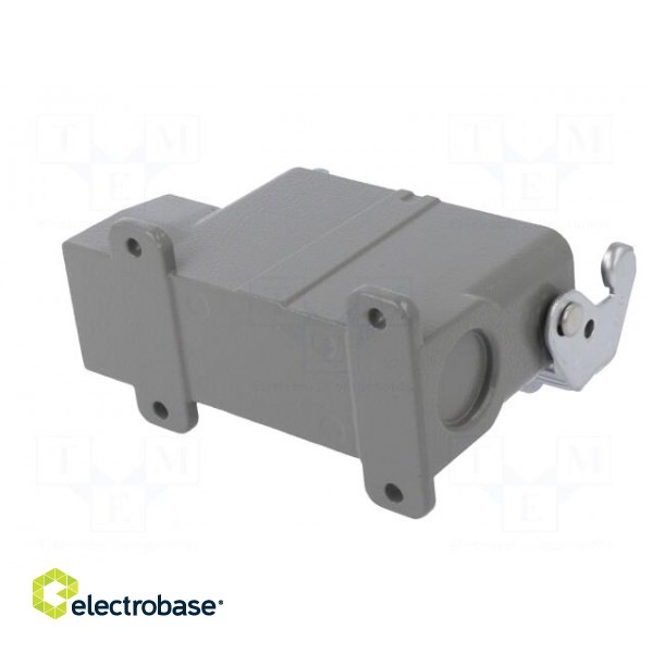 Enclosure: for HDC connectors | size D16A | with latch | angled image 6