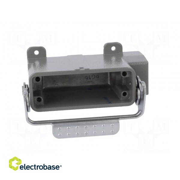 Enclosure: for HDC connectors | size D16A | with latch | angled image 9