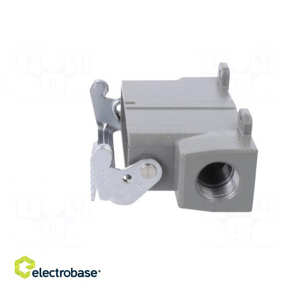 Enclosure: for HDC connectors | size D16A | with latch | angled image 3