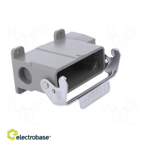 Enclosure: for HDC connectors | size D16A | with latch | angled image 8