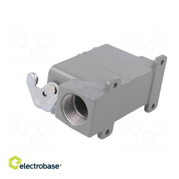 Enclosure: for HDC connectors | size D16A | with latch | angled image 4
