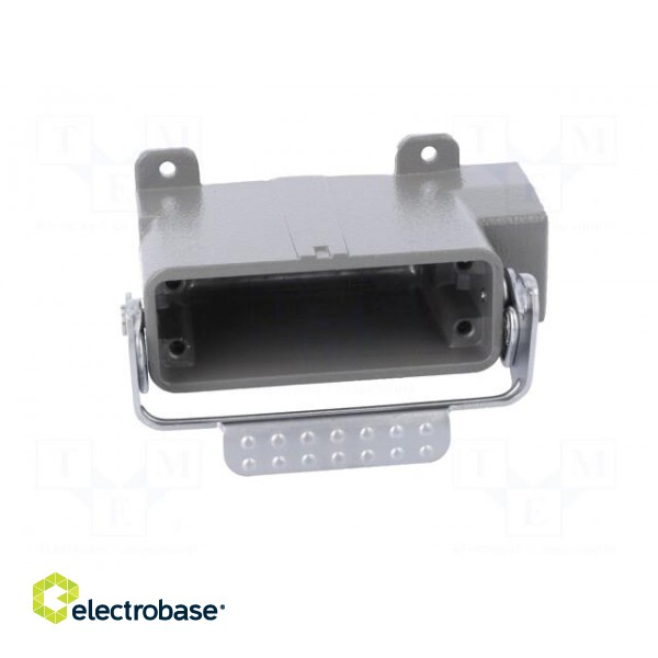 Enclosure: for HDC connectors | size D16A | with latch | angled image 9