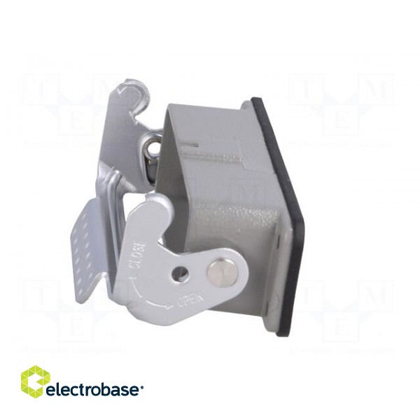 Enclosure: for HDC connectors | size D16A | with latch | straight image 3