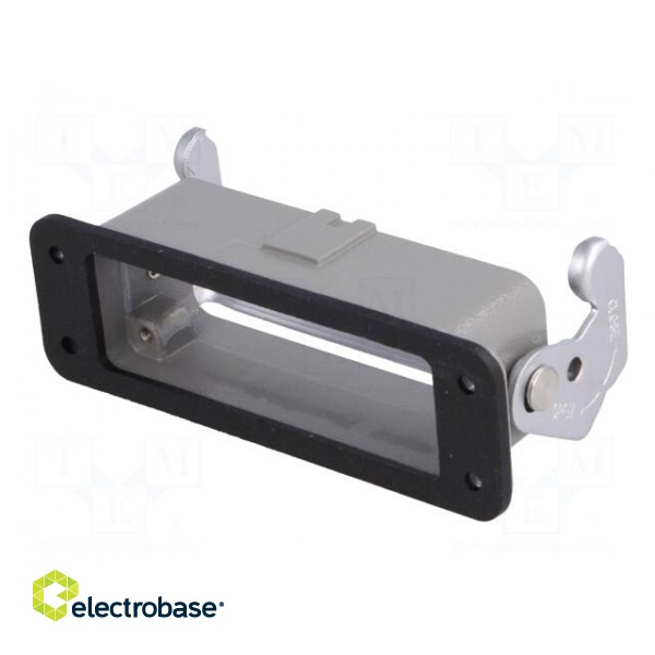 Enclosure: for HDC connectors | size D16A | with latch | straight image 6