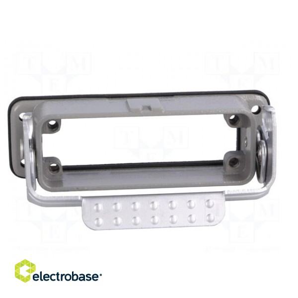 Enclosure: for HDC connectors | size D16A | with latch | straight image 9