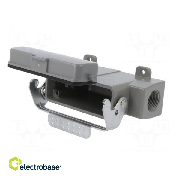 Enclosure: for HDC connectors | size D16A | with latch | with cover image 3