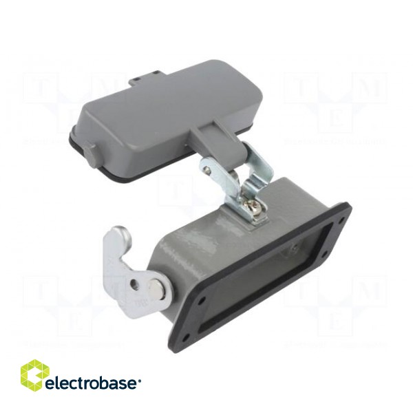 Enclosure: for HDC connectors | size D16A | with latch | with cover image 4