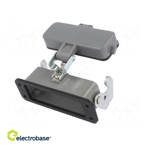 Enclosure: for HDC connectors | size D16A | with latch | with cover image 6