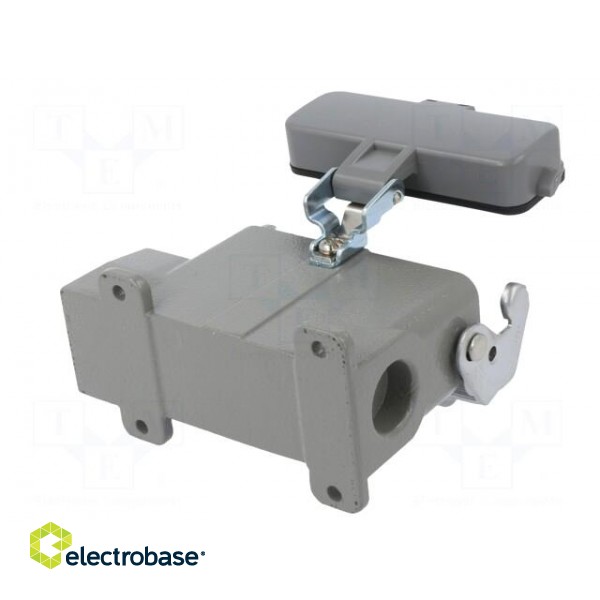 Enclosure: for HDC connectors | size D16A | with latch | with cover image 9